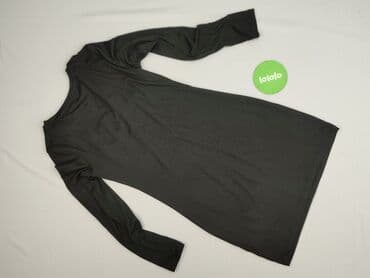 czarna sukienka z długim rękawem sinsay: Sinsay, Sukienka damska, rozmiar S — 3