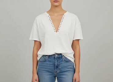 t shirty damskie cropp: Cropp, T-shirt damski, rozmiar S — 1