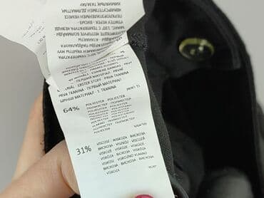 reserved spódnice eko skóra: Spodnie materiałowe damskie, rozmiar S — 5