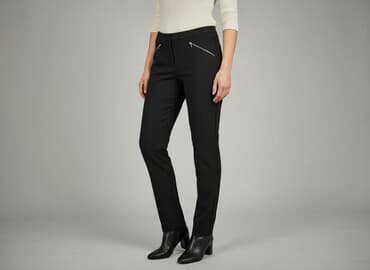 buty szerokie w palcach damskie: Greenpoint, Spodnie materiałowe damskie, rozmiar S — 7