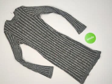 sweter w paski c: Sukienka damska, S — 2