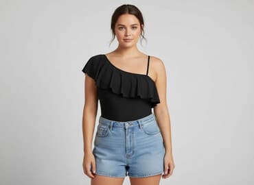 kombinezon do pływania damski: Shein, Kostium kąpielowy, rozmiar XL — 7