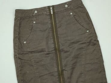 spódniczka skórzane rozkloszowane: Spódnica damska, rozmiar XS — 1