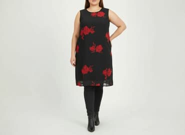 sukienki z jedwabiu: Sukienka damska, rozmiar 5XL — 1