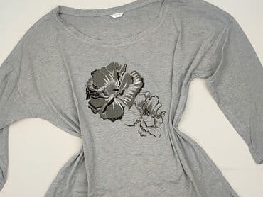 bluzki z długim rękawem i dekoltem: Women`s T-shirt, size XL — 2