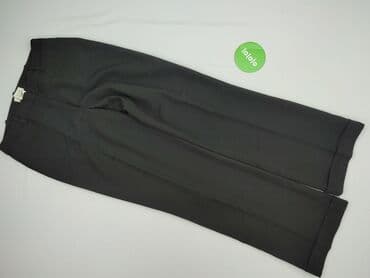 marynarka w kratę damska h m: Hennes Collection, Spodnie materiałowe damskie, M — 2