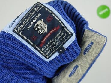 szmaragdowy sweter: Charles Vögele, Sweter dla mężczyzn, rozmiar L — 4