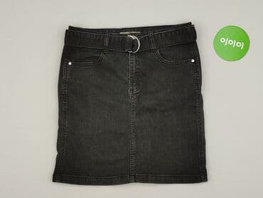 spódniczka dżinsowe z wysokim stanem: Denim Co, Spódnica damska, rozmiar M — 2