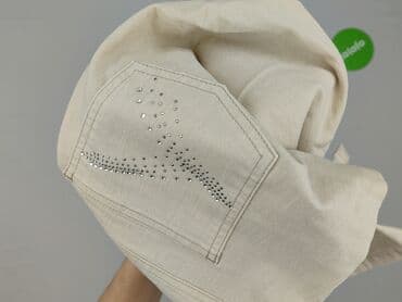 spodnie z wysokim stanem dla niskich: Spodnie 3/4 damskie, 4XL — 4