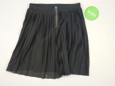 spódnice midi plisowane czarne: Sinsay, Spódnica damska, rozmiar XL — 3