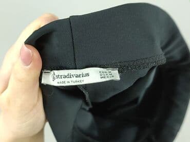 legginsy prążkowane stradivarius: Stradivarius, Spodnie 3/4 damskie, rozmiar M — 5