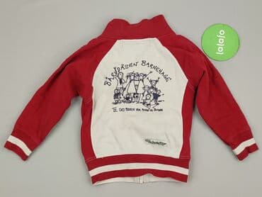 koszula w geometryczne wzory: Sweatshirt, 2-3 years, 92-98 cm, condition - Good — 3