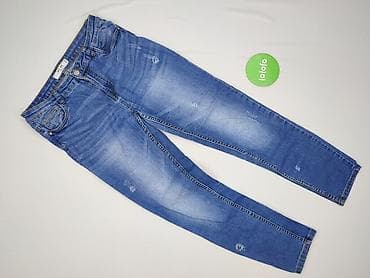 jeansy drill: Jeansy damskie, rozmiar M — 2