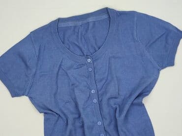sweter z krótkim rękawem męski: Kardigan damski, S — 1
