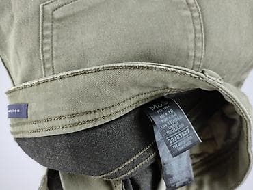 moro cargo: Męskie spodnie cargo M&S Collection - Kolor: khaki/oliwkowy - — 6