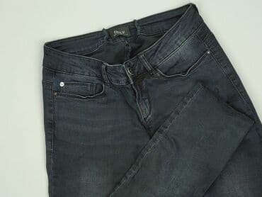 czarne skinny jeans: ONLY, Jeansy damskie, rozmiar S — 1