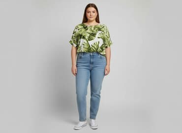 sukienki w liście: Bluzka damska, rozmiar 2XL — 6