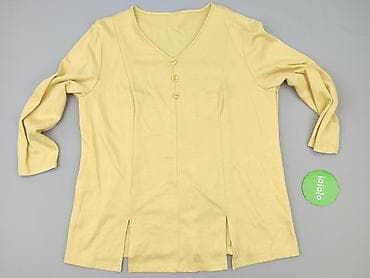 asymetryczne bluzki oversize: Bluzka damska, rozmiar 4XL — 2