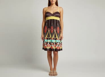 sukienki brazowe: Sukienka damska, rozmiar S — 1