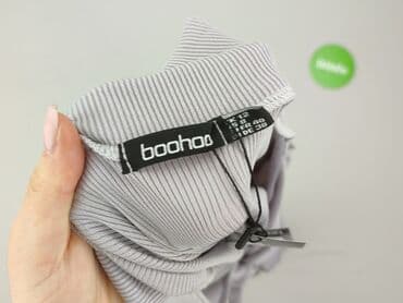 koszulka ze ściągaczem: Boohoo, Sukienka damska, rozmiar M — 4