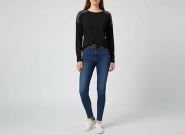 eleganckie bluzki andżela: Bluzka damska, rozmiar L — 6