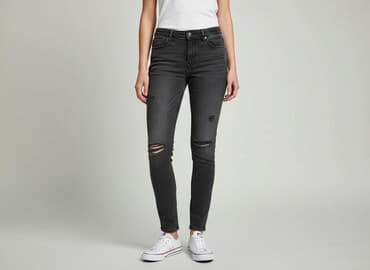 reserved jeansy boyfriend damskie: Reserved, Jeansy damskie, rozmiar L — 9