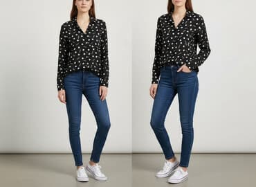 ubrania z kotem: FB Sister, Koszula damska, rozmiar XS — 6