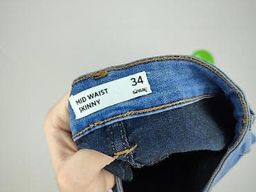 dżinsy moda: Sinsay, Jeansy damskie, rozmiar XS — 4