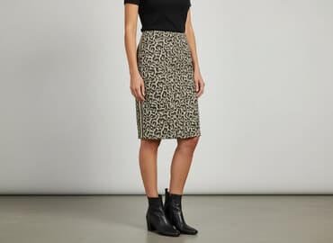 spódnica w panterkę, mohito: Spódnica damska, rozmiar M — 6