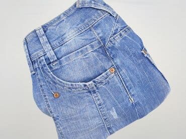 spódnice jeansowe trapezowe z guzikami: Denim, Spódnica damska, rozmiar XL — 5