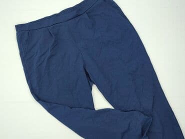 Janina, Material trousers for women, size 4XL (EU 48)