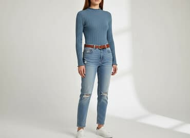 body lech poznań: Denim, Body damskie, rozmiar S — 6