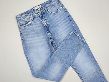 jeansy cargo: Denim, Jeansy damskie, rozmiar L — 1