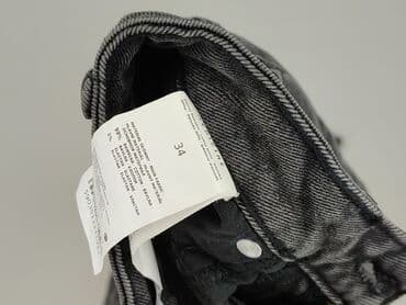 szare szerokie jeansy: Denim Collection, Jeansy damskie — 5