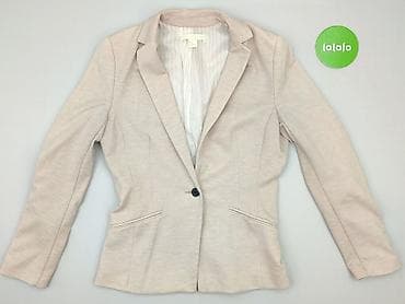 biala kurtka stradivarius: H&M, Marynarka damska, rozmiar M — 2