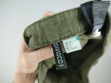 cargo na ubrania: H&M Divided, Spodnie cargo damskie, rozmiar M — 4