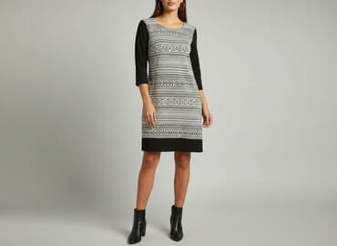 cienka sukienka i kozaki: Women`s dress, size M — 1