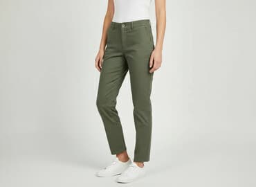 reserved spodnie wysoki stan: Reserved, Spodnie materiałowe damskie, rozmiar L — 1