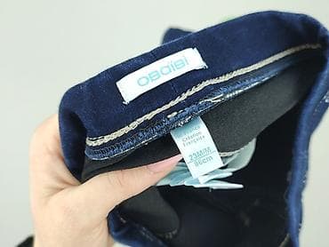 peacocks koszula: Spodnie jeansowe, Okaidi, 12-18 miesięcy, stan - Idealny — 4