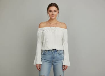 bluzka damska do spódnicy: Bluzka damska, rozmiar M — 1