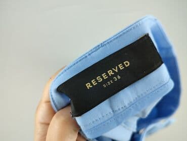 reserved spodenki krótkie: Reserved, Spodnie materiałowe damskie, rozmiar S — 4