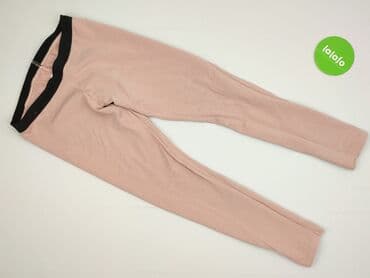 legginsy czarne woskowane: Legginsy Sportowe damskie, rozmiar L — 2