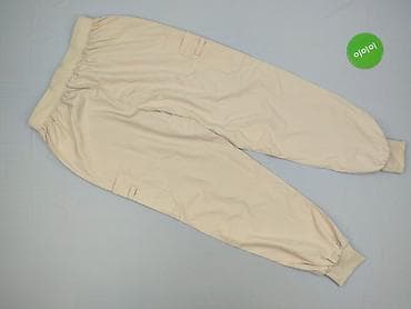 brązowe cargo: Cargo, Spodnie cargo damskie, rozmiar M — 3