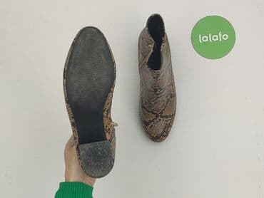 ccc buty srebrne: Botki damskie, rozmiar 39 — 4