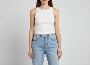 pull and bear legginsy: PULL&BEAR, Top damski, rozmiar L — 6