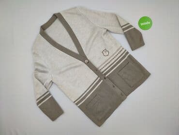 sweter z dużymi oczkami: Kardigan damski, rozmiar 3XL — 2