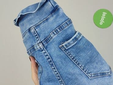 spodenki jeansowe damskie krótkie: Laulia, Szorty damskie, M — 7