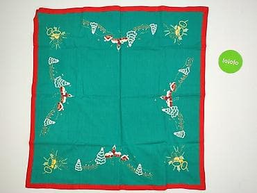 Inne artykuły dla domu: Serwetka 75 x 78, kolor - Zielony, stan - Idealny — 2