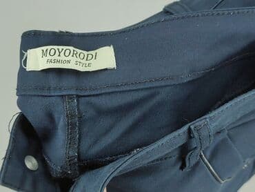 szerokie spodnie new yorker: Spodnie materiałowe damskie, rozmiar L — 4