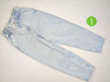 dżinsy z wysokim stanem czarne: Jeansy damskie, S — 2